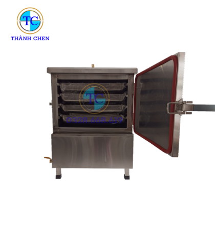 Tủ nấu cơm 4 khay - điện
