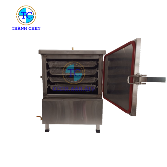 Tủ nấu cơm 4 khay - điện